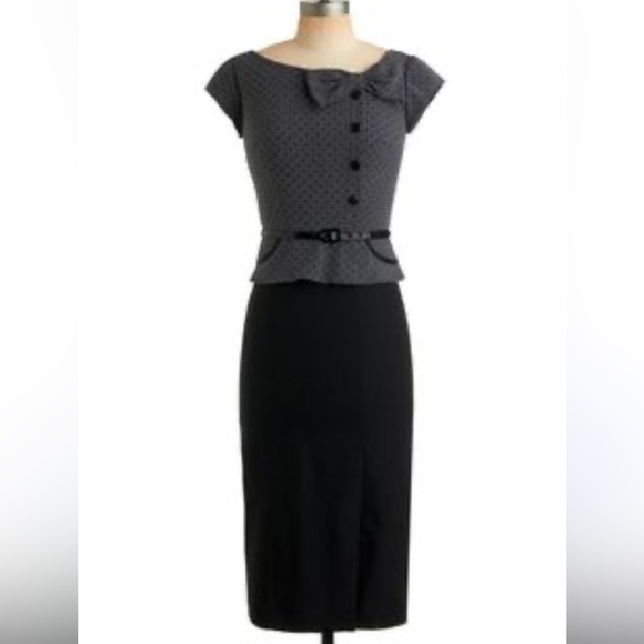 Stop Staring Park Place Dress, Grey/Black, Size Medium, NWOT - Picture 7 of 14